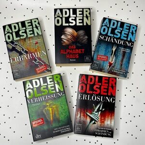 📚🇩🇪 Adler Olsen 🇩🇪📚 book bundle set in German Thriller Krimi Deutsch